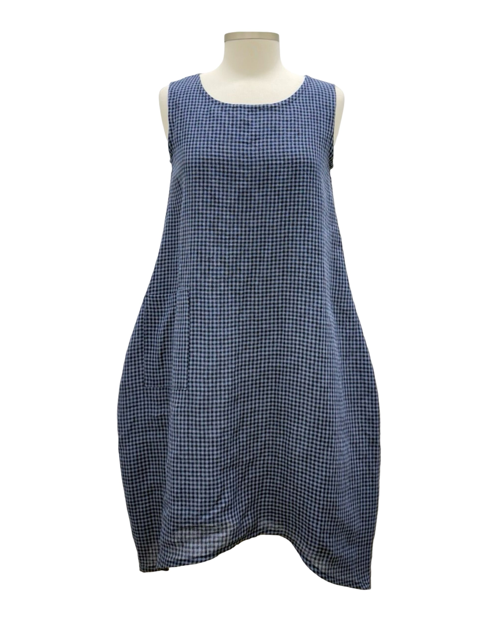 Christopher Calvin TANK DRESS MINI CHECK Christopher Calvin TANK DRESS MINI CHECK