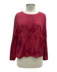 Krista Larson CROP THREAD TEE