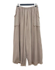 Oh My Gauze SIDE SPLIT WIDE LEG PANT LUCKY
