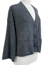 Load image into Gallery viewer, Liv by Habitat DOT CROP CARDI SWEATER
