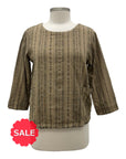 Cut Loose POCKET 3/4 SLEEVE TOP - Originally $97