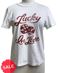 Michael Stars LUCKY IN LOVE TEE - Originally $95 🔵