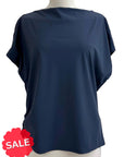 Porto SIDE RUSCH TOP - Originally $211 🔵