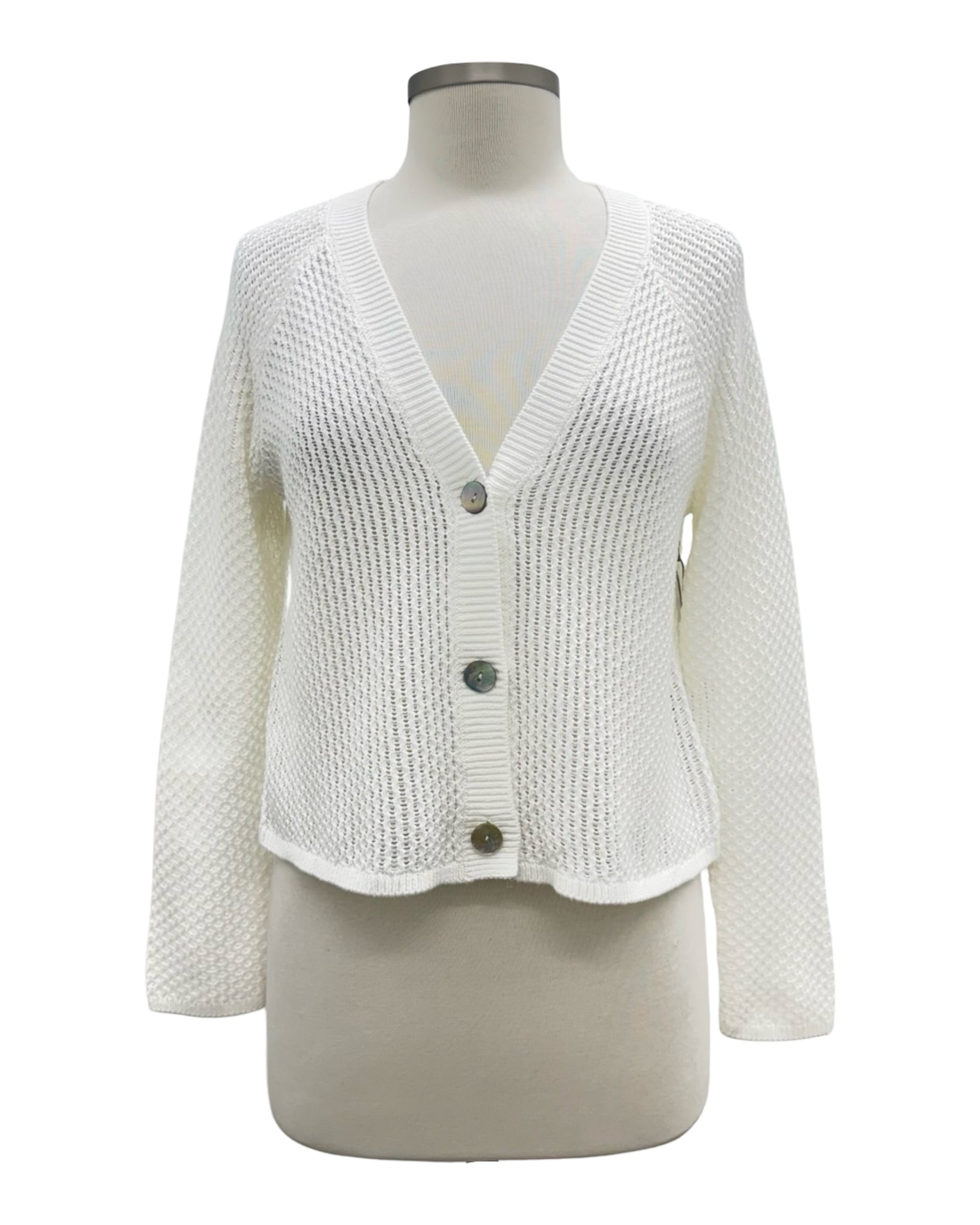 Habitat CROCHET CARDI SWEATER
