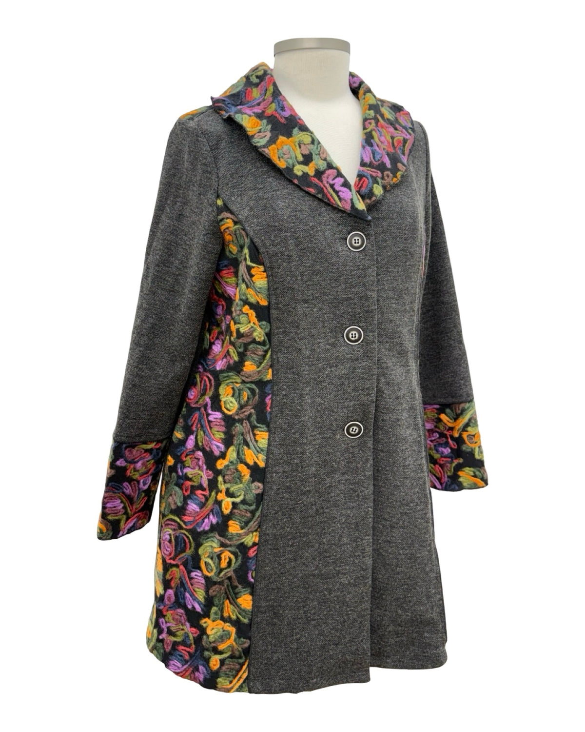 Shana WOOL SWIRL CAR COAT