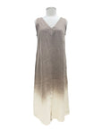 Blueberry LINEN V NECK TANK DRESS