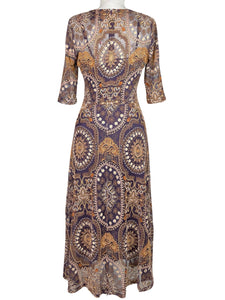 Johnny Was MESH MIDI DRESS LOVING IS EASY