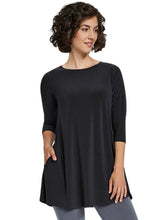 Load image into Gallery viewer, Sympli TRAPEZE TUNIC 3/4 SLEEVE
