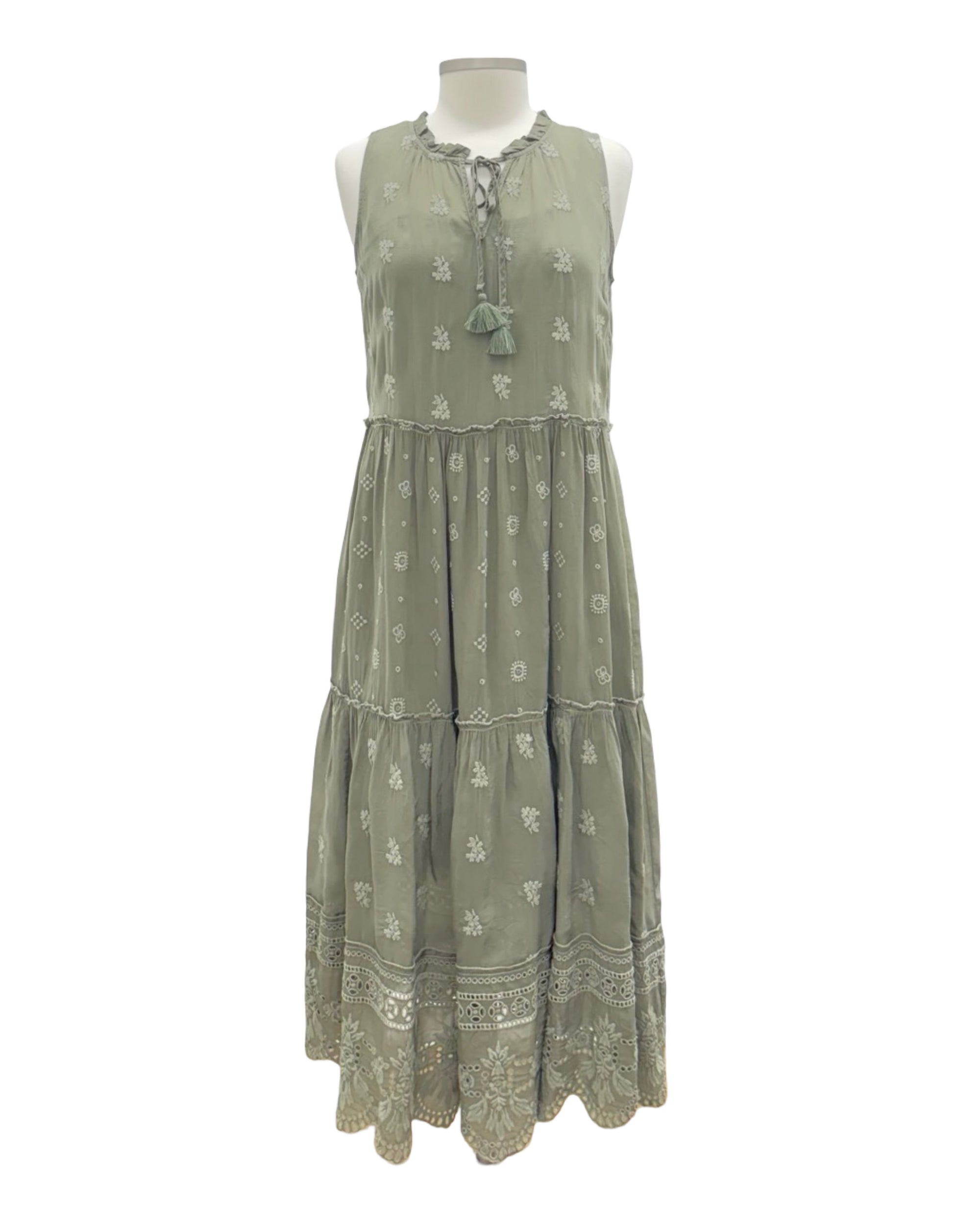 Johnny Was SUSILA MIDI TIER DRESS – Marigold Clothing Johnny Was SUSILA MIDI TIER DRESS – Marigold Clothing