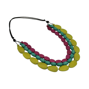 Sylca TRP STRAND WOOD NECKLACE