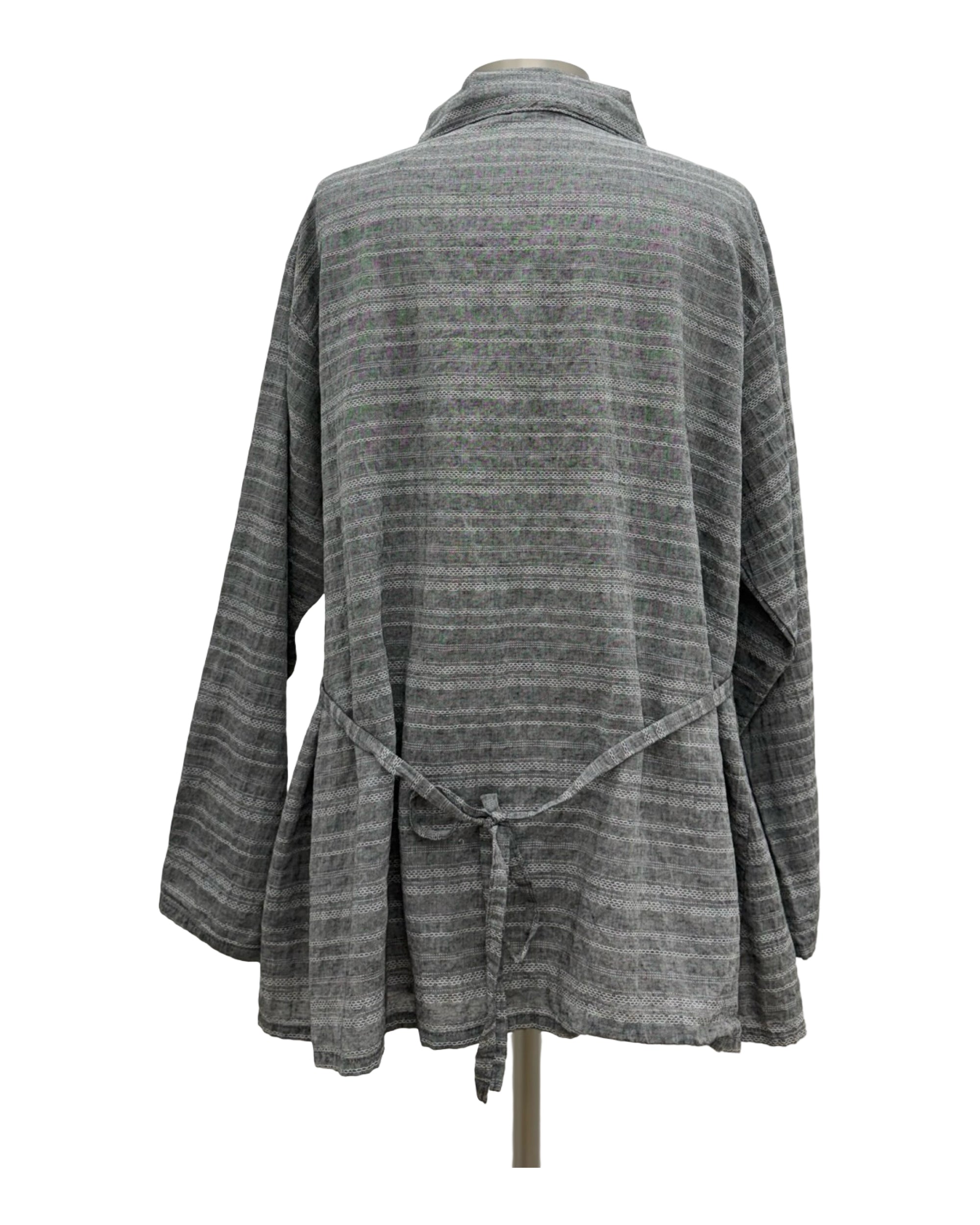 Krista Larson LONG SLEEVE LINEN COTTON SHIRT WEEKENDER