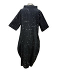 mSquare COWL SPLATTER DRESS HOURGLASS