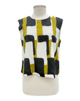 Foil PRINT LINEN TANK