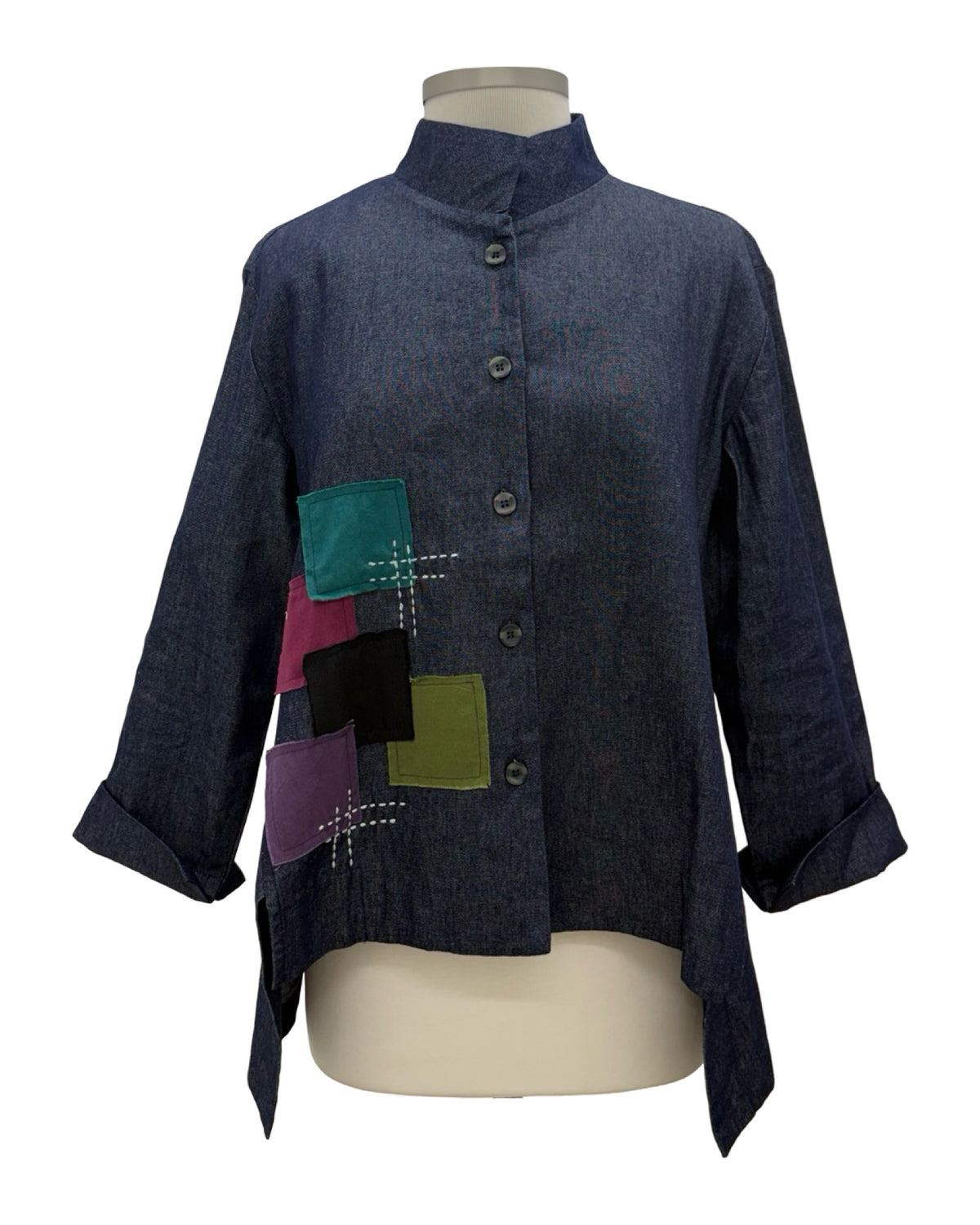 M Squared PATCH LIBERTY BLOUSE