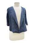 Blueberry EMBROIDERED LINEN JACKET