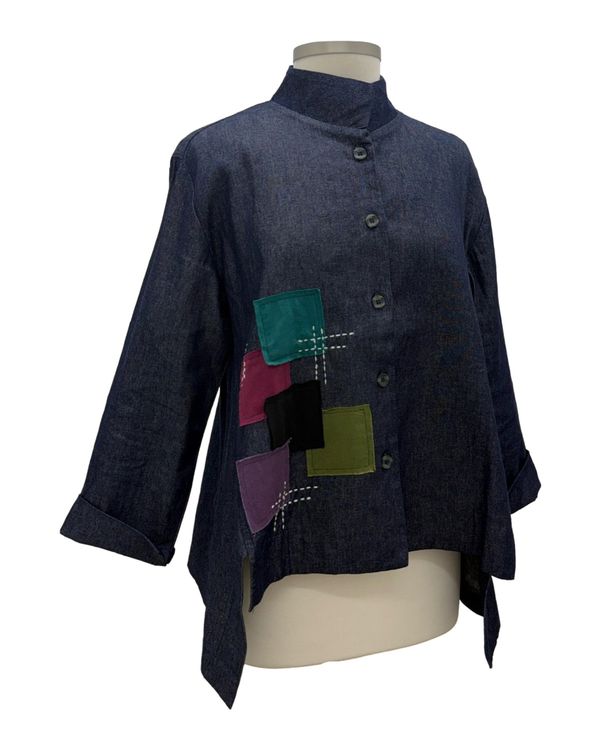 M Squared PATCH LIBERTY BLOUSE