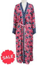 Load image into Gallery viewer, Print Fresh OSTRICH SATIN ROBE - Originally $249
