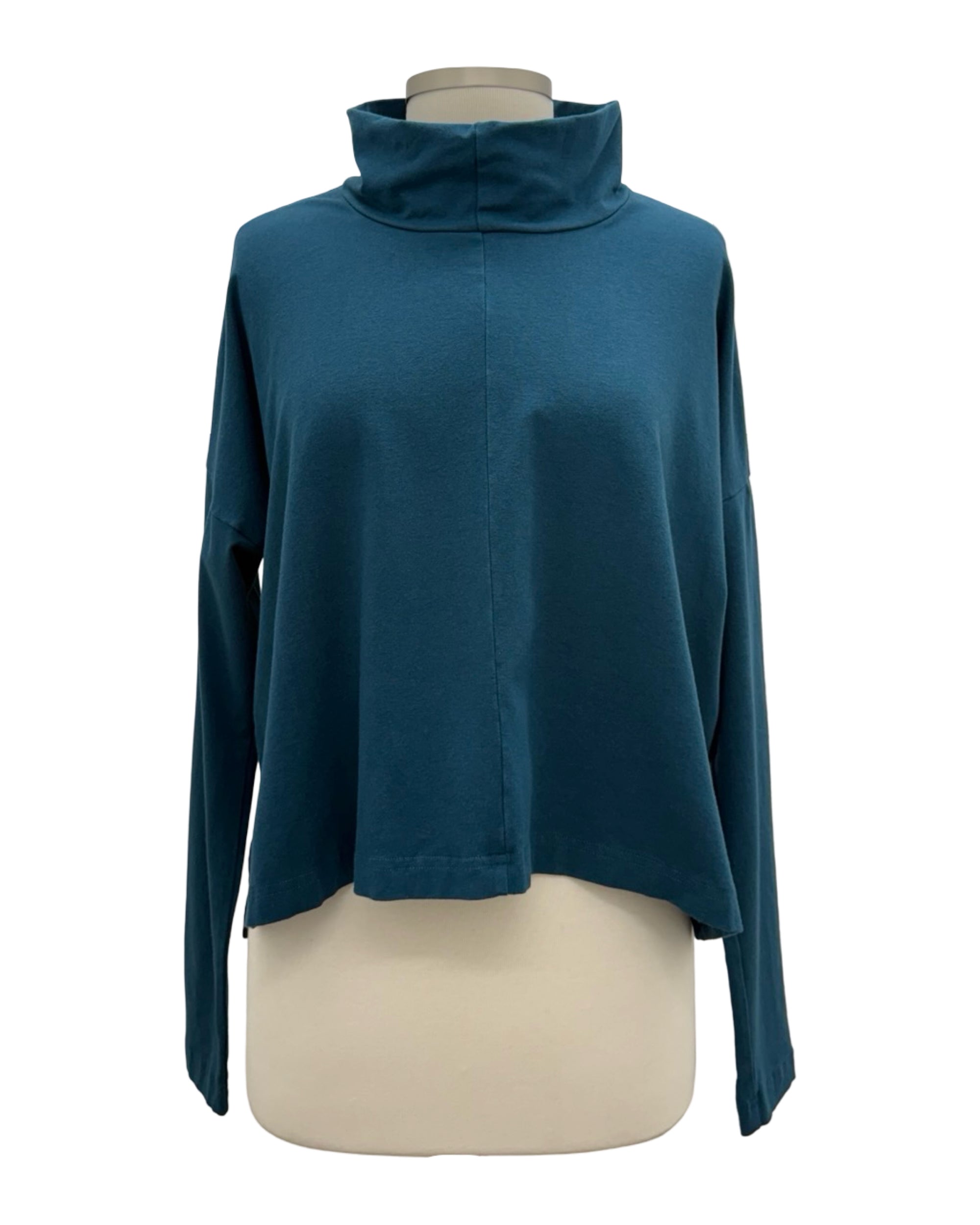 Bryn Walker CROP MOCK LONG SLEEVE TAOS
