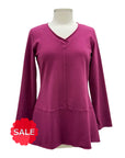 Color Me Cotton V NECK TUNIC - Originally $109