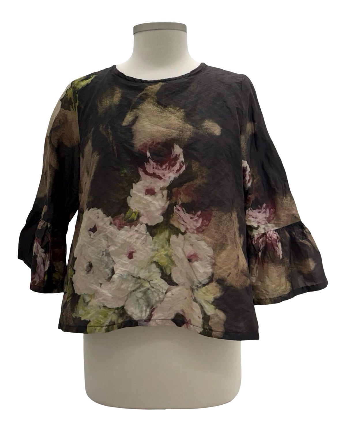 Bryn Walker TAFFETA BELL SLEEVE BLOUSE FRANCINE