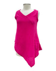 Oh My Gauze V NECK TANK POCKET TOP