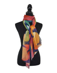 Dupatta PAINTERLY NARROW SCARF