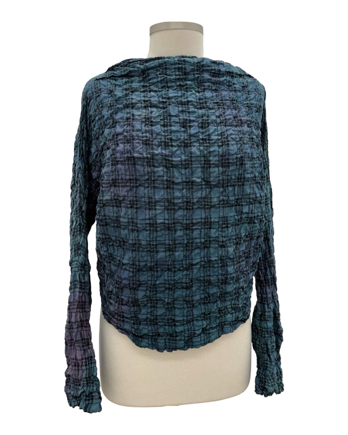 Cynthia Ashby PLAID TOPPER