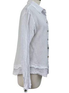 Oh My Gauze TIER COLLAR BLOUSE - Originally $89