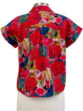 Load image into Gallery viewer, APNY SHORT SLEEVE TIE FRONT BLOUSE
