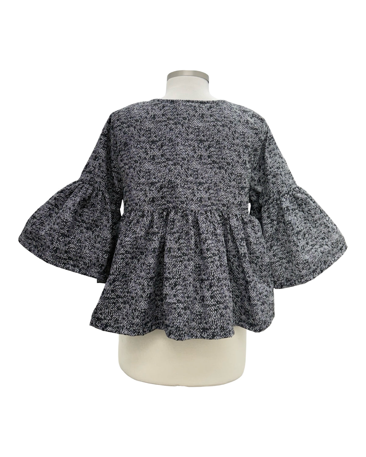 Bryn Walker BELL SLEEVE JACKET HERRINGBONE FRIDA