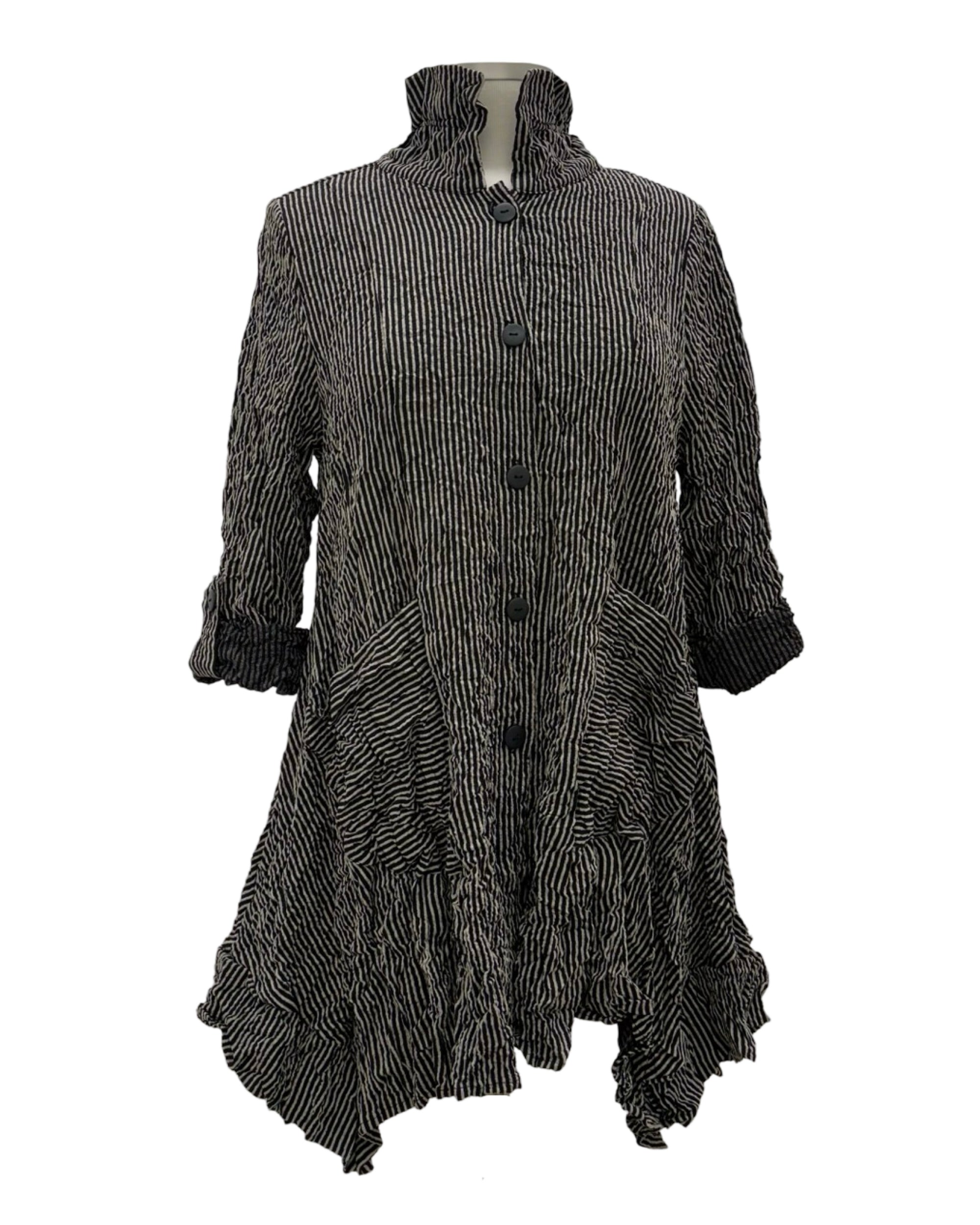 Moonlight BUTTON TUNIC TOP