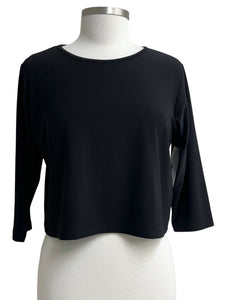 Sympli GO TO CROP TOP 3/4 SLEEVE