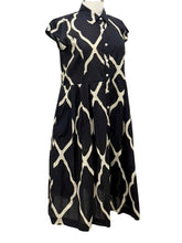 Load image into Gallery viewer, Handprint Dream COLLAR CAP SLEEVE DRESS
