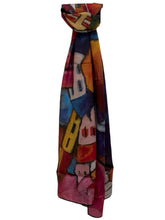 Load image into Gallery viewer, Cocoon House BORDEAUX SILK SCARF
