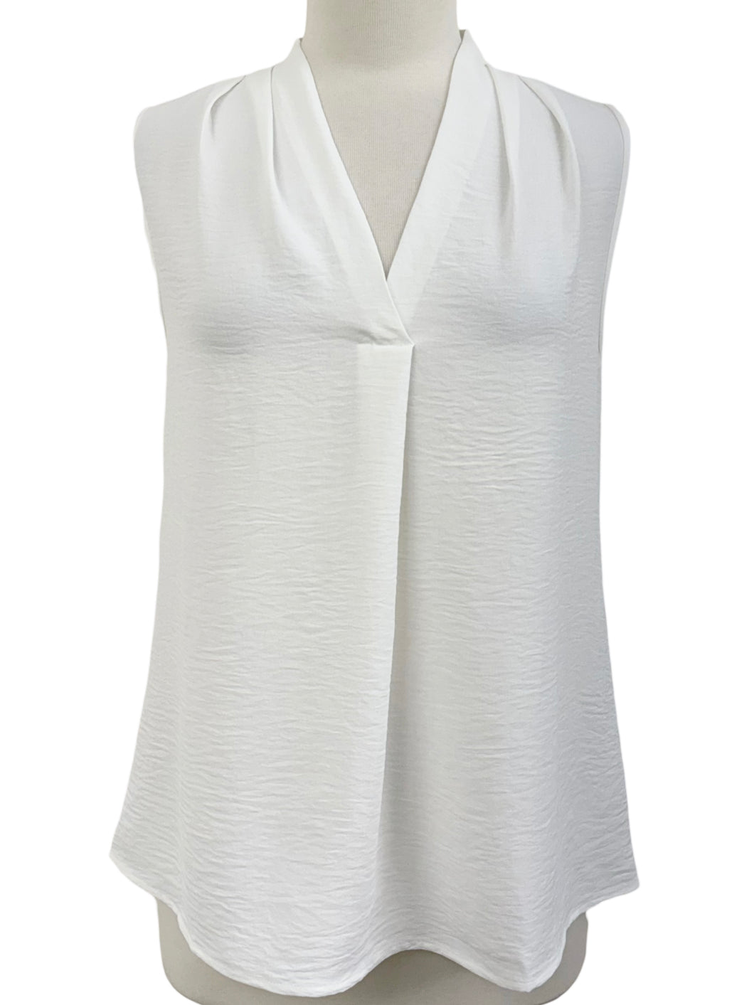 Shana SHAWL COLLAR TANK V NECK