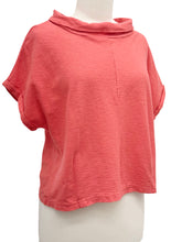 Load image into Gallery viewer, Cut Loose ROLL SLEEVE COWL TOP
