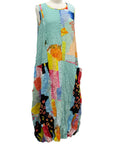 Moonlight MIX PRINT TANK DRESS - Originally $199
