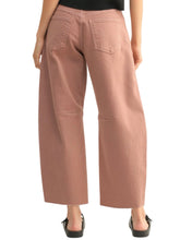 Load image into Gallery viewer, Just Black Denim BARREL JEAN WITH SEAMS
