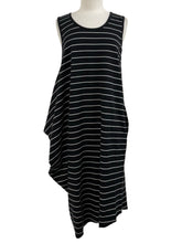 Load image into Gallery viewer, Planet STRIPE WATERFALL TANK DRESS
