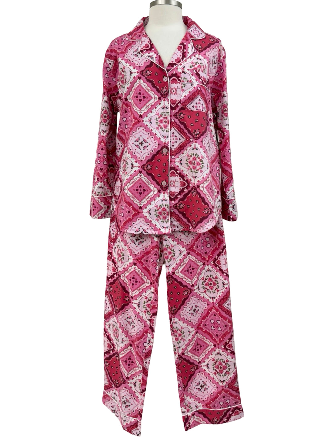 Print Fresh VINTAGE VALENTINE PJ  PIECE SET