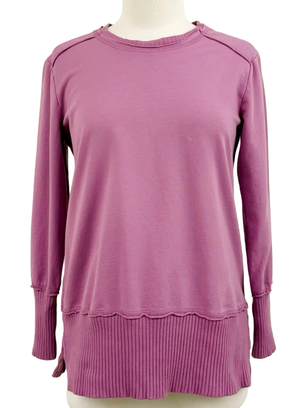 Prairie Cotton TERRY SPLIT TUNIC