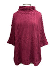 Ozai N Ku MOCK NECK RIBBED TOP