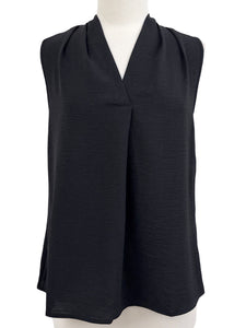 Shana SHAWL COLLAR TANK V NECK