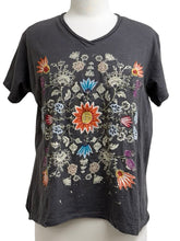 Load image into Gallery viewer, Caite SHORT SLEEVE FLORAL TEE
