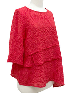 Moonlight TIER PULLOVER TOP