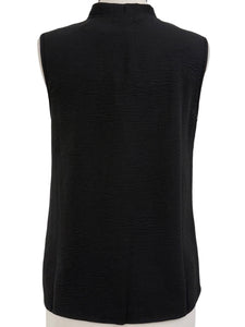 Shana SHAWL COLLAR TANK V NECK