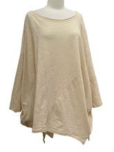Load image into Gallery viewer, Jaded Gypsy BE FREE TOP VINTAGE OATMEAL
