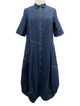 Load image into Gallery viewer, Alembika DENIM BUBBLE DRESS
