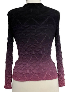 Vanité OMBRE LONG SLEEVE TOP ROSE