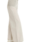 XCVI COTTON LINEN WIDE LEG PANT - ORIGINALLY $105